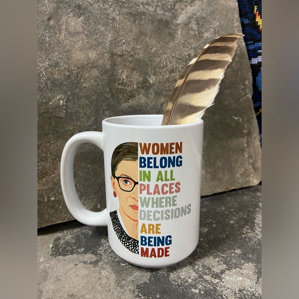 Justice Ruth Bader Ginsburg Feminist Mug